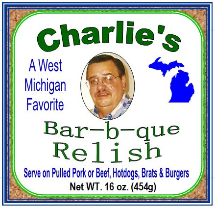 Charlie's Bar-B-Que Relish